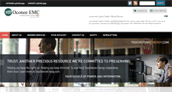 Desktop Screenshot of oconeeemc.com