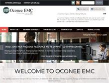 Tablet Screenshot of oconeeemc.com